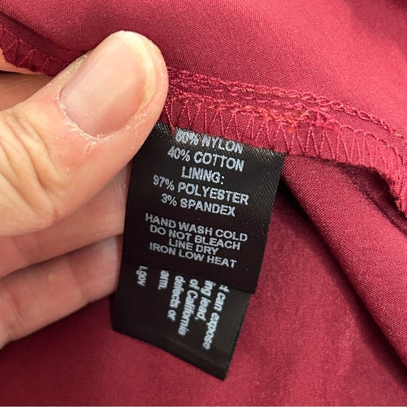 Lulus Love Like You Mean It Wine Red Backless Lace Midi
Dress NWT - Picture 13 of 16